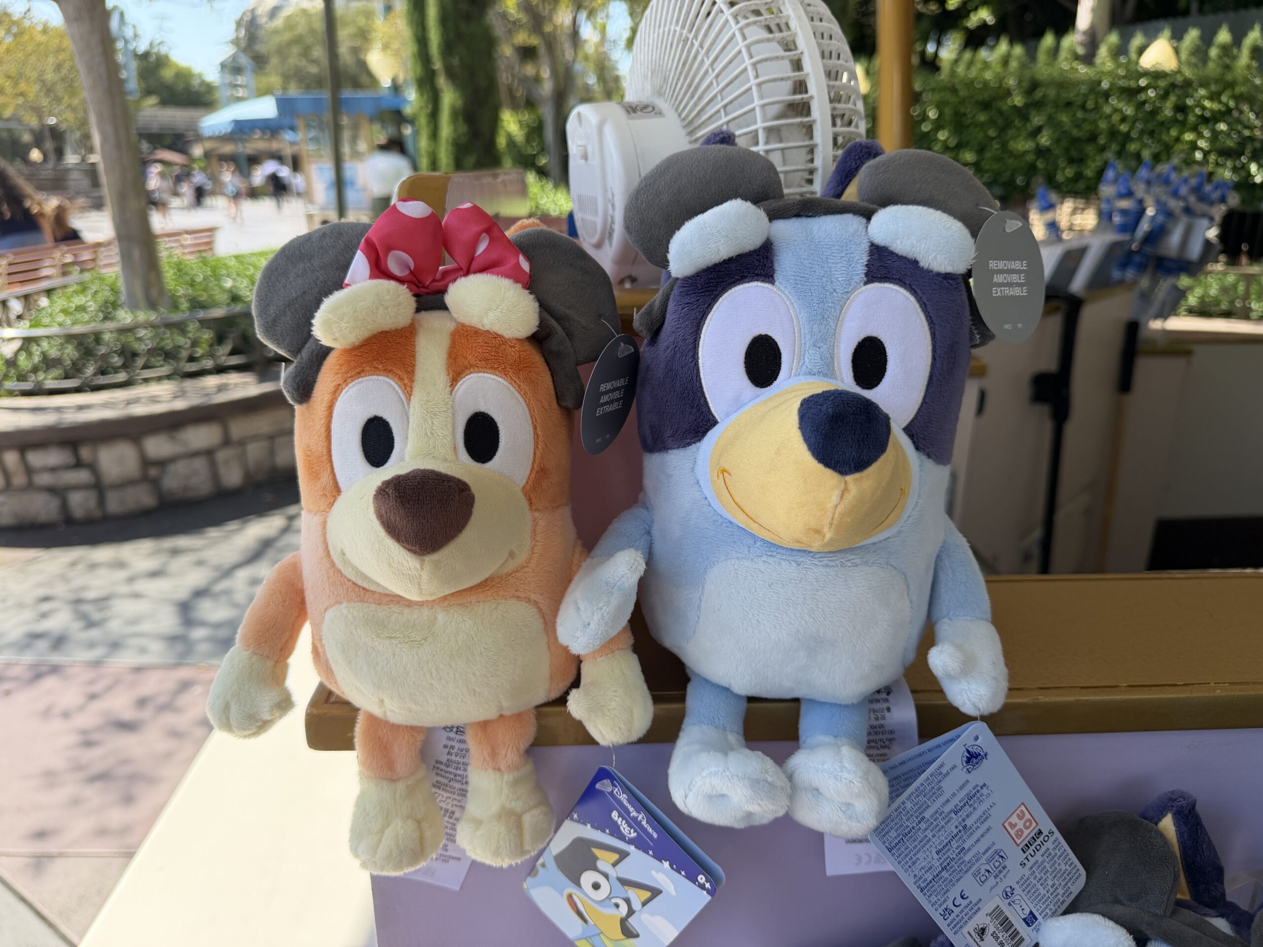 Bluey & Bingo Plush Arrive at Disneyland Resort